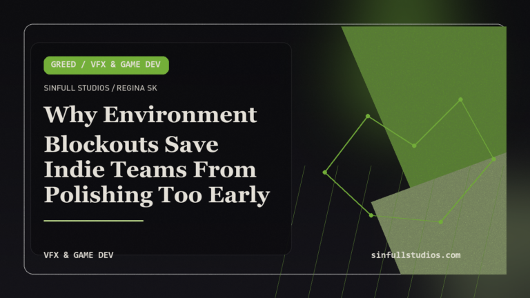 Why Environment Blockouts Save Indie Teams From Polishing Too Early