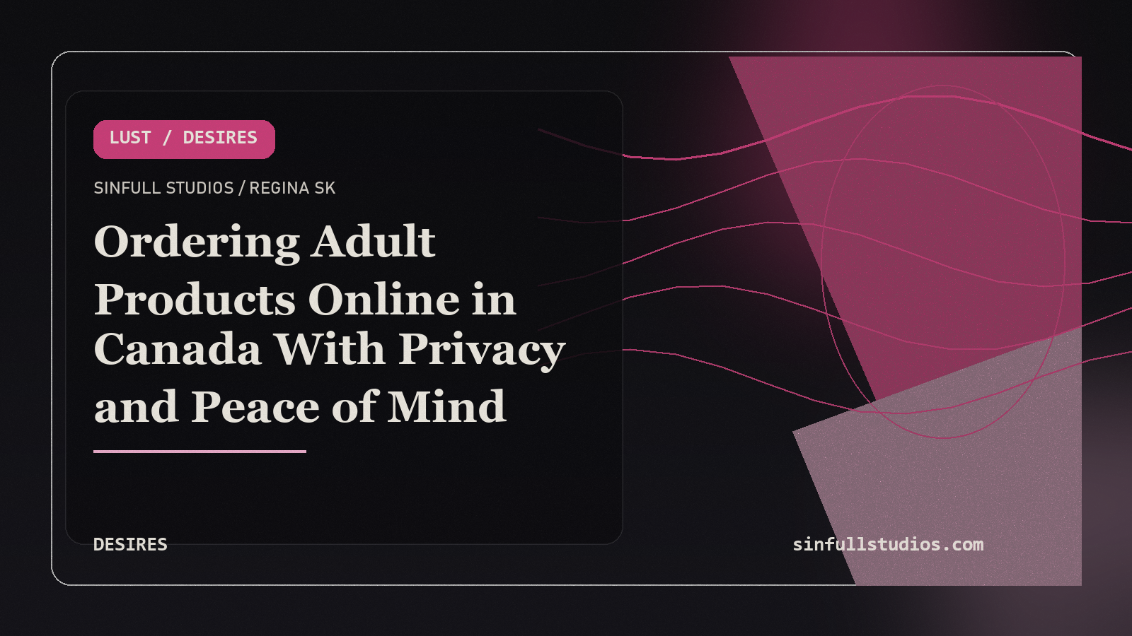 Ordering Adult Products Online in Canada With Privacy and Peace of Mind