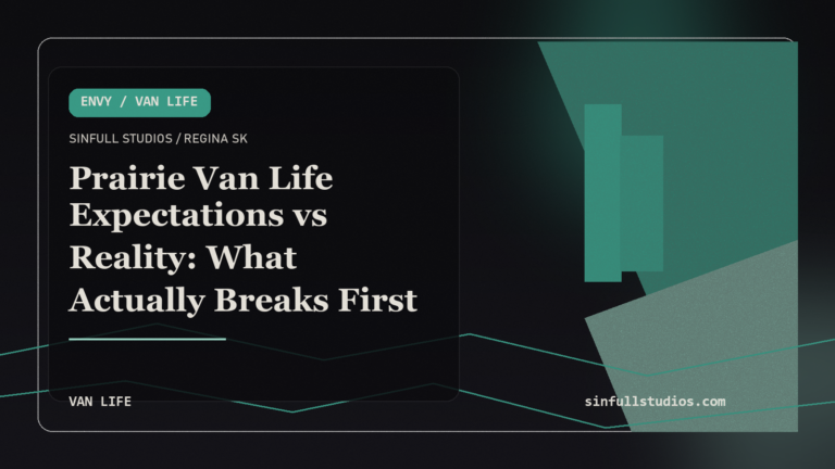 Prairie Van Life Expectations vs Reality: What Actually Breaks First