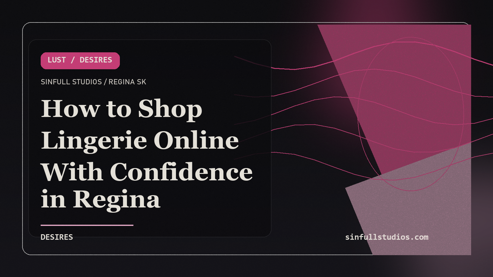 How to Shop Lingerie Online With Confidence in Regina