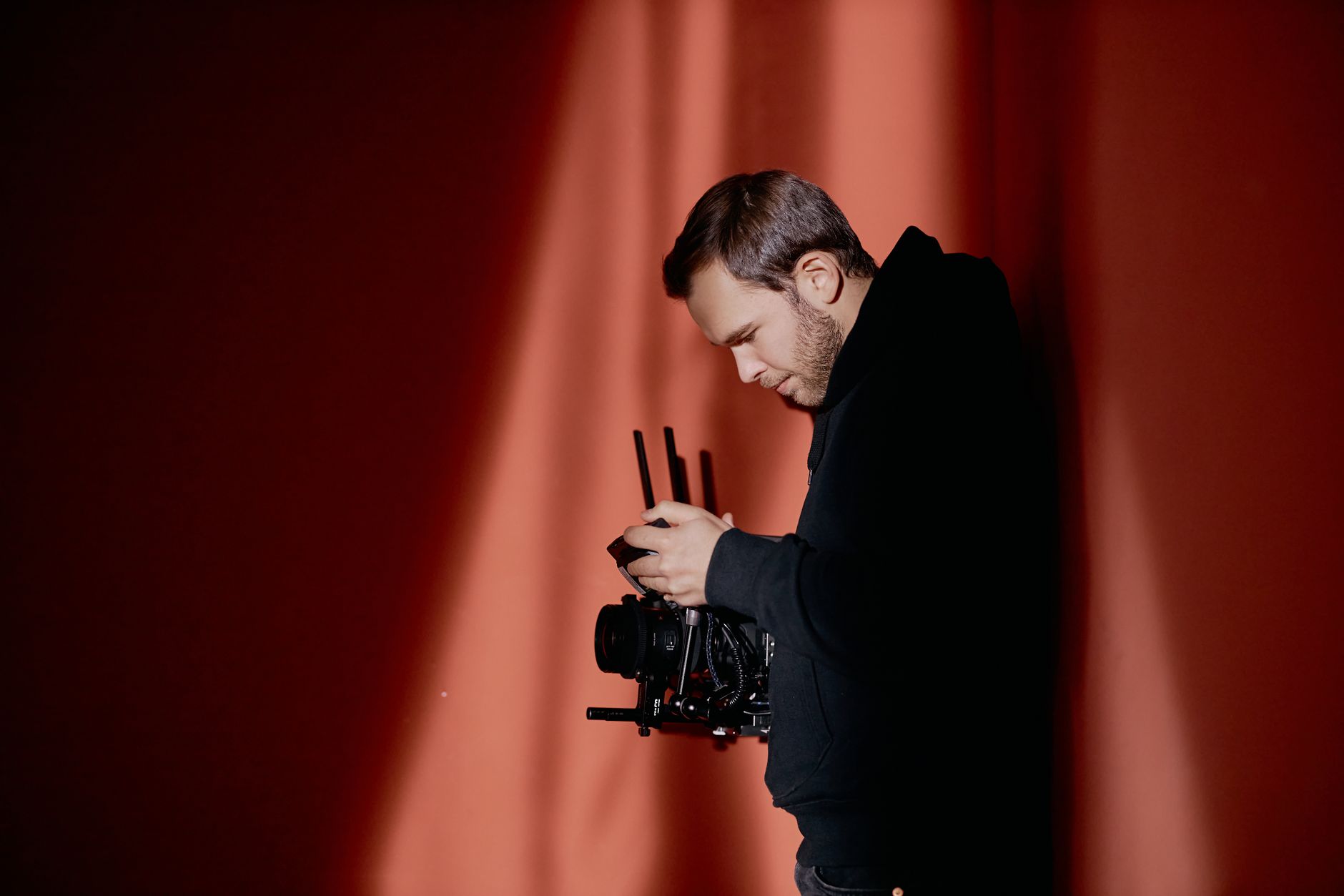 AI filmmaking production pipeline in a studio